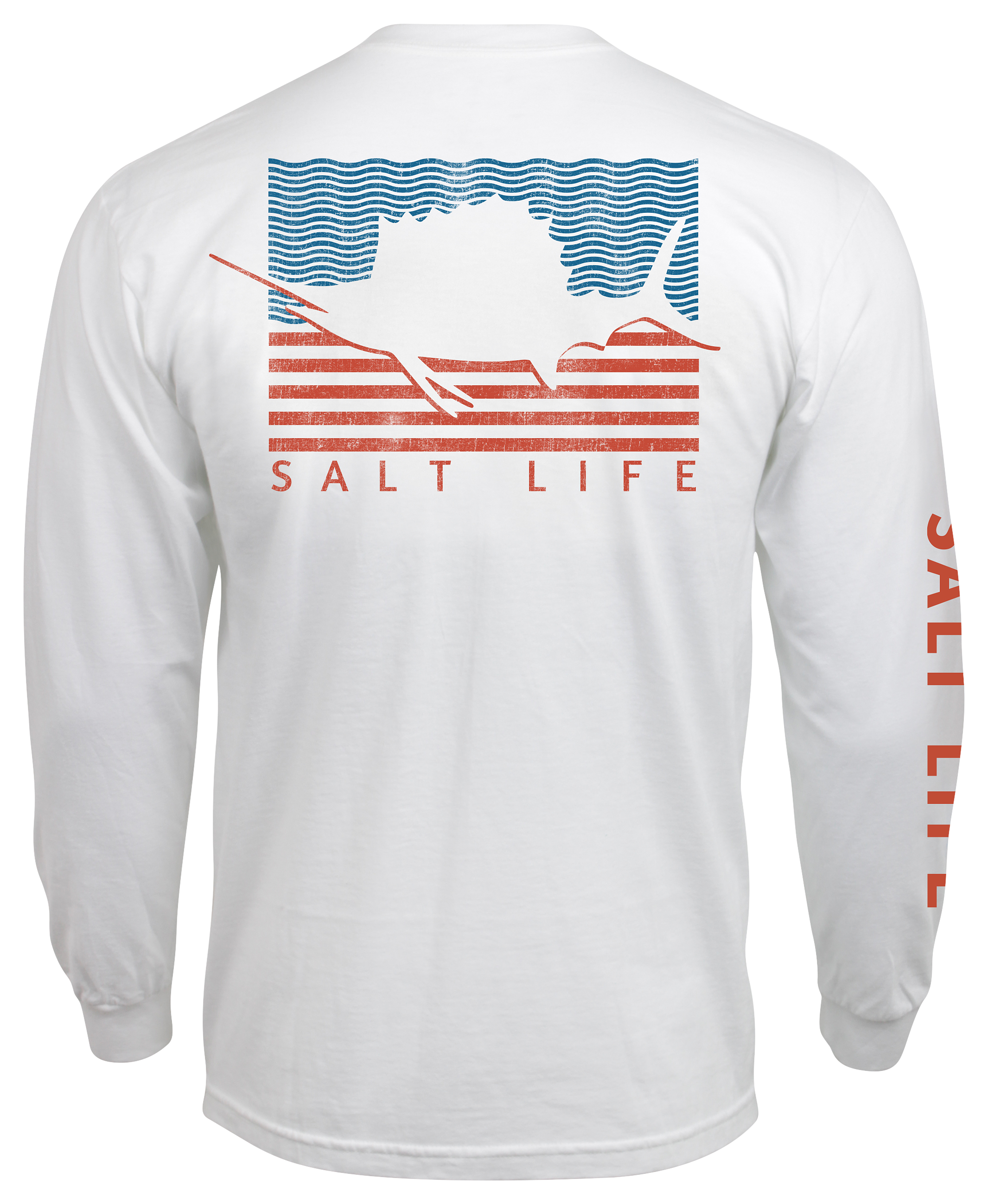 Salt Life Sailing Flags LongSleeve Pocket TShirt for Men Bass Pro Shops